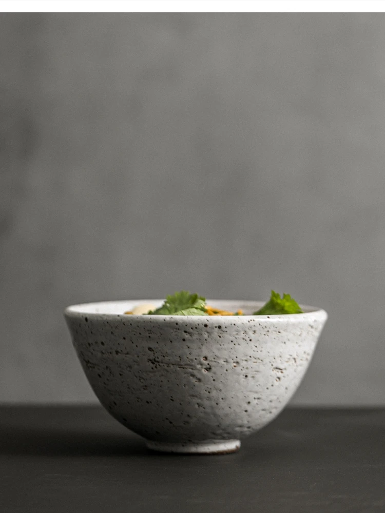 

Керамическая посуда, керамический рис ручной работы, большой утолщенный суп CE EU