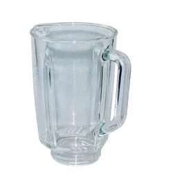 Blender Jar Glass Cup Suitable for PHILIPS HR2095 HR2093 HR2096 HR2195 HR2196 Blender Spare Parts Accessories Replacement
