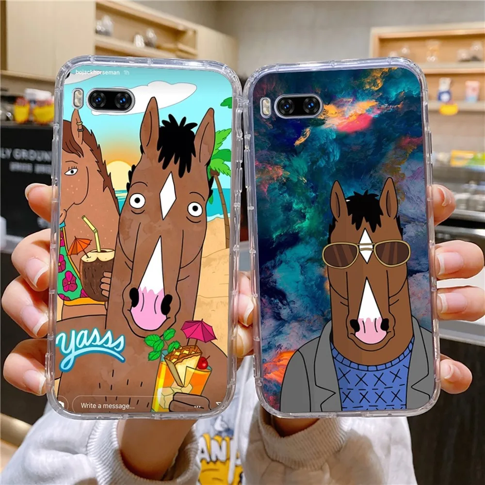 

BoJack H-Horseman Phone Case For Huawei Mate P10 P20 P30 P40 P50 Smart Z Honor 50 60 70 Pro Lite Transparent Case