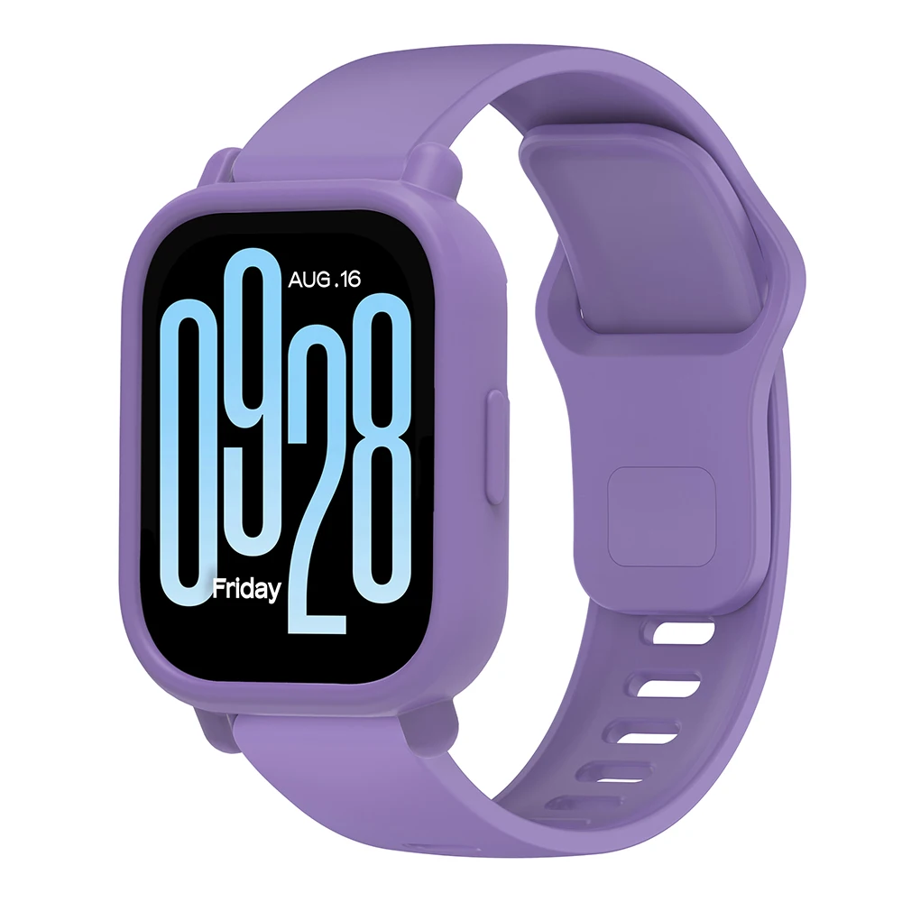 Silicone Protective Case For Redmi Watch 5 Active/Lite Soft Protector Shell Frame Bumper Cover