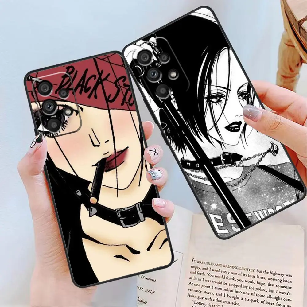 Nana Osaki on Purple Tie Dye Phone Case For Samsung Galaxy A90 A73 A71 A53 A52 A51 A42 A33 A32 A23 A22 A21S A13 A12 Case Funda