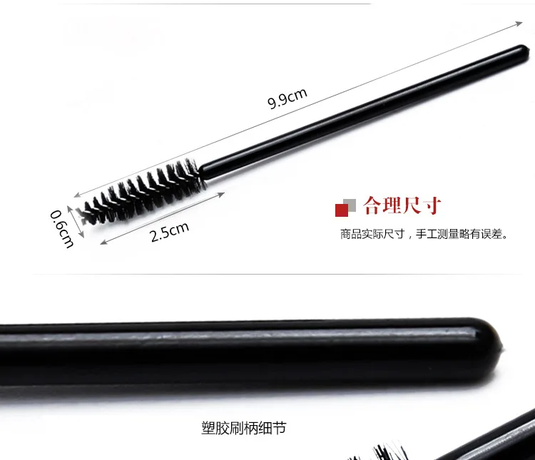 1/3/10PCS Disposable Brush Crystal Lash/Brow Makeup Brush Diamond Handle Mascara Wand Eyelash Extension Tool Cosmetic