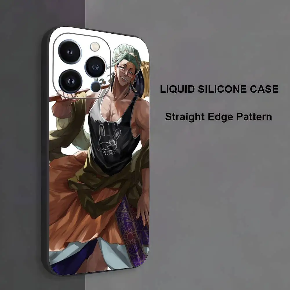 حافظة هاتف R-Record of ragnarok Buddha لهاتف iPhone 17,16,15,14,13,12,11، Pro Max، XS، X، XR، SE، Mini، 8، 7، غطاء أسود من السيليكون الناعم