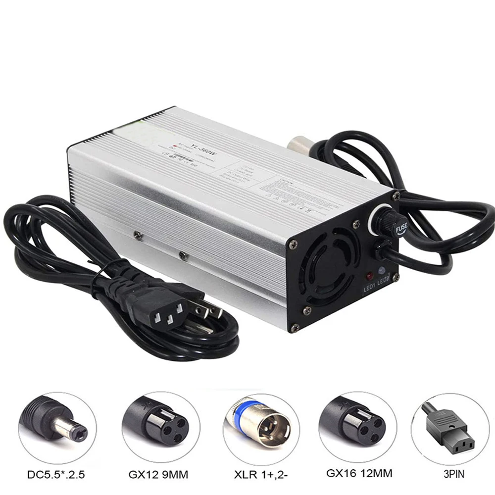 

73V 8A 5A Lithium Batteries Charger for 20S 60V LiFePO4 Battery Pack 110v-240v Input 73V Output