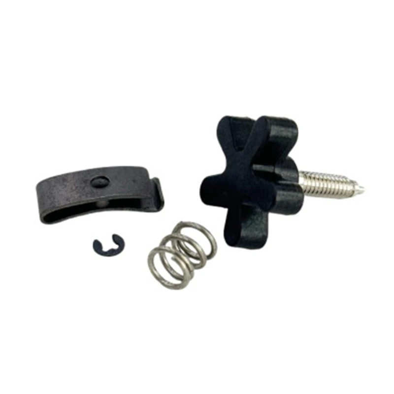 Throttle Thumb Tension Screw For 1974-2017 Motorcycle Models, Includes Circlip And Spring 56402-83A 56394-74 11155