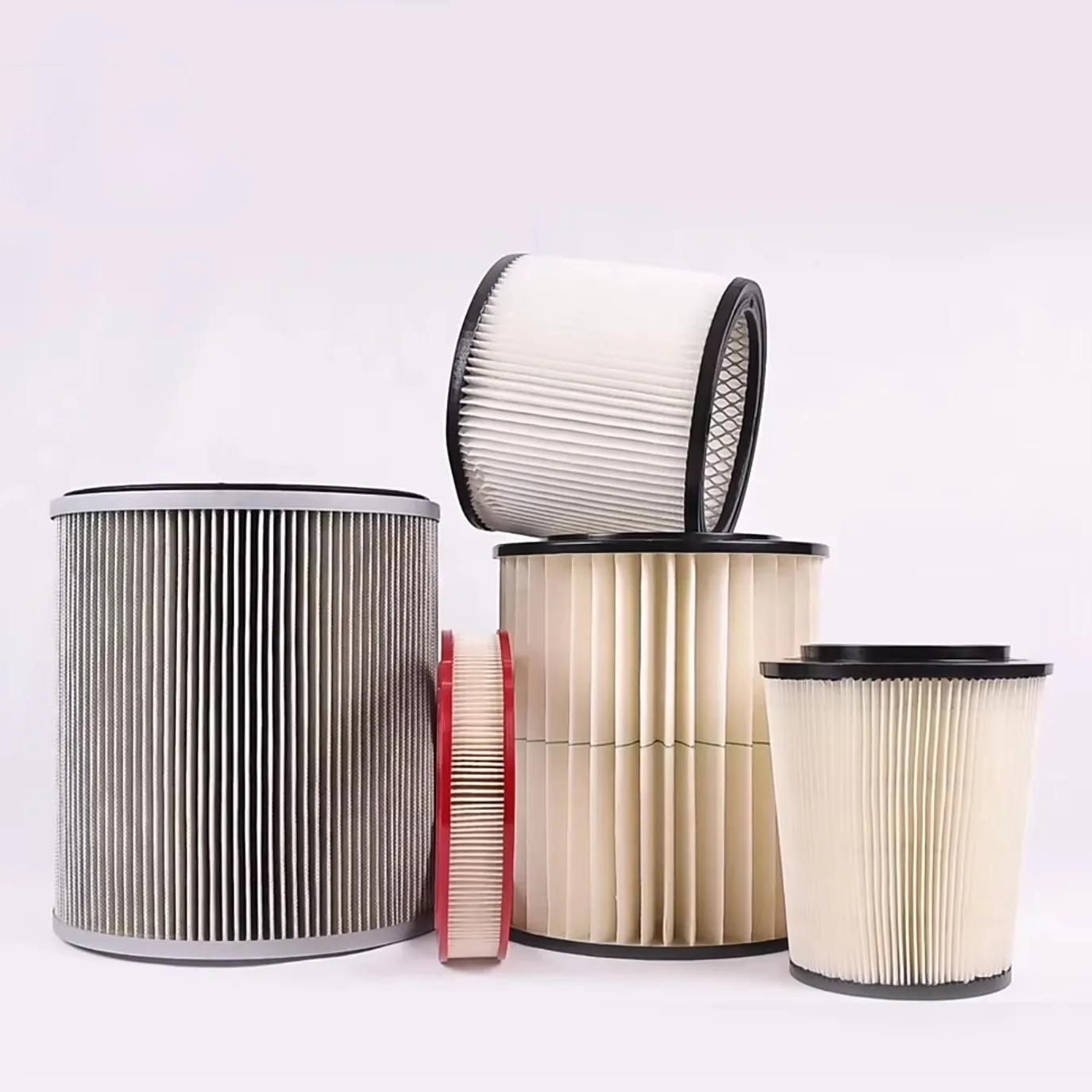 

New Hot Selling ODM/OEM Industrial High Efficiency 99.9% Air Filter Dust Collector Large Dust Collect Polyester Filter