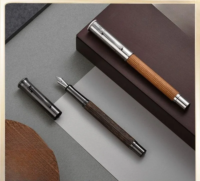 Piaget Classic Macassa Log Color Brazilian Su Wood Pen Wooden Holder