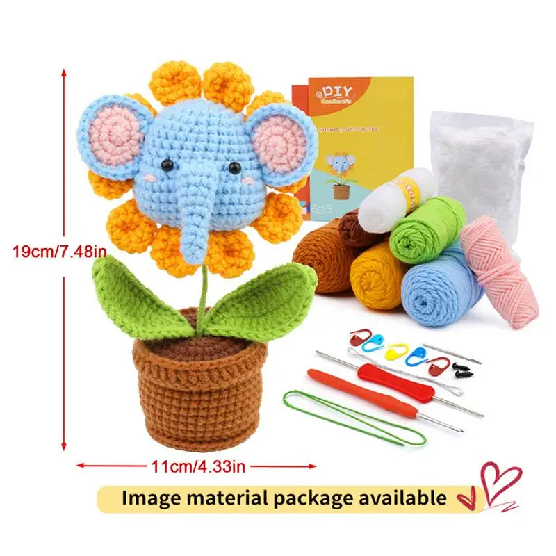 Haak Starters Kit Gehaakte Starters Kit Met Stapsgewijze Video-Tutorials Compleet Haak Starters Kit Verjaardagscadeaus Voor