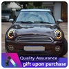 車両アクセサリー BMW ミニクーパー R55 R56 R57 2007-2013 フロントライト DRL ヘッドランプ車ダイナミックアップグレード LED ヘッドライトレンズ 6