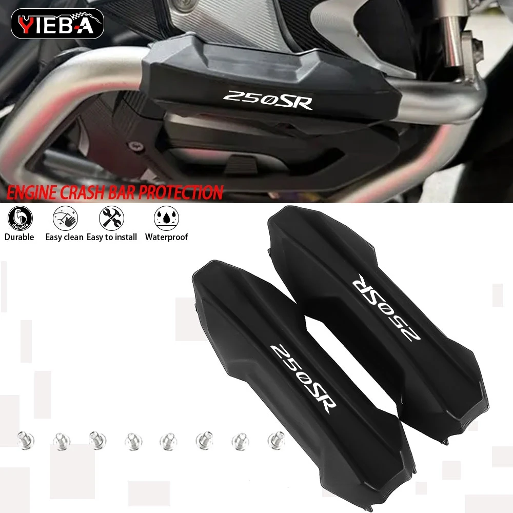 

Motorcycle Engine Crash Bar Protection Bumper Decorative Guard Block For CFMOTO 250SR 250 SR 250sr 2017 2018 2019 2020 - 2026