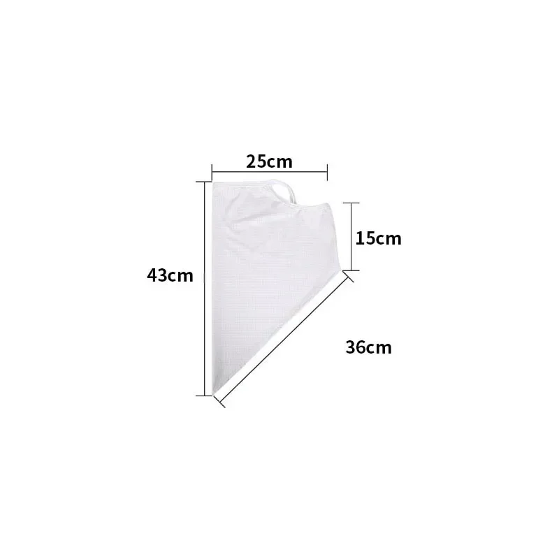 หน้ากากระบายอากาศ, ผ้าพันคอหน้าลายธงชาติ, ผ้าพันคอสำหรับปั่นจักรยาน, ผ้าพันคอสำหรับปั่นจักรยาน, หน้ากากป้องกันรังสียูวีสำหรับกิจกรรมกลางแจ้ง, ผ้าคลุมหน้าแบบคล้องหู,