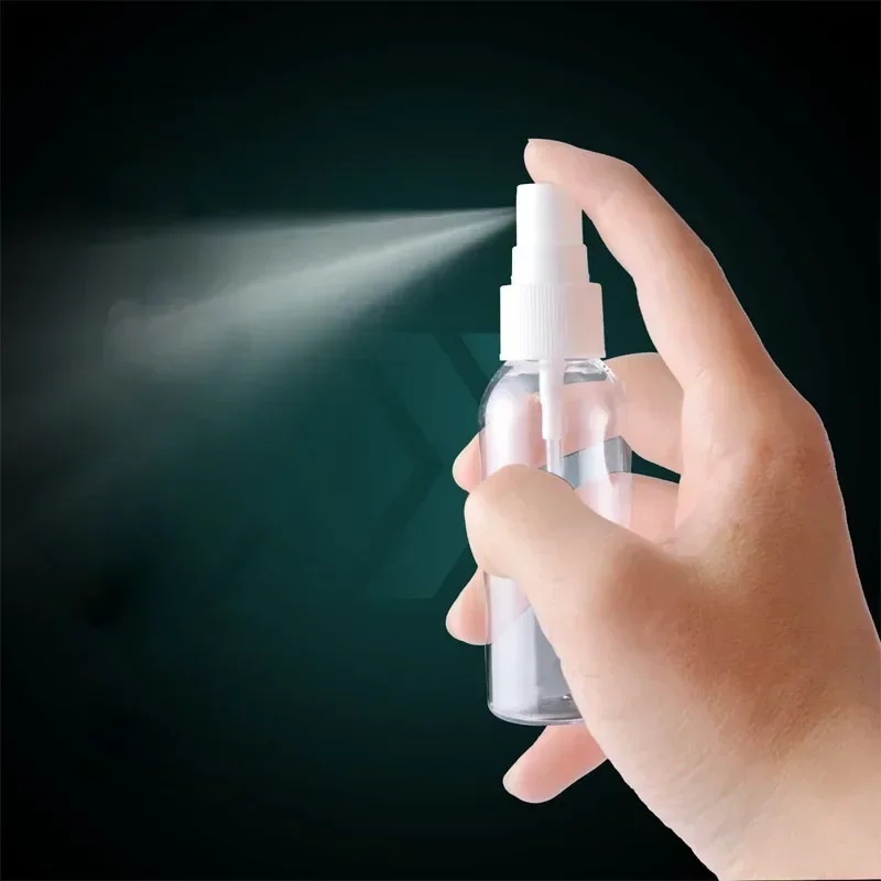 

30Pcs Refillable Clear Plastic Sprayer Bottles Empty Sample Bottle10-100ml Travel Fine Mist Spray Container For Perfume Cleaning