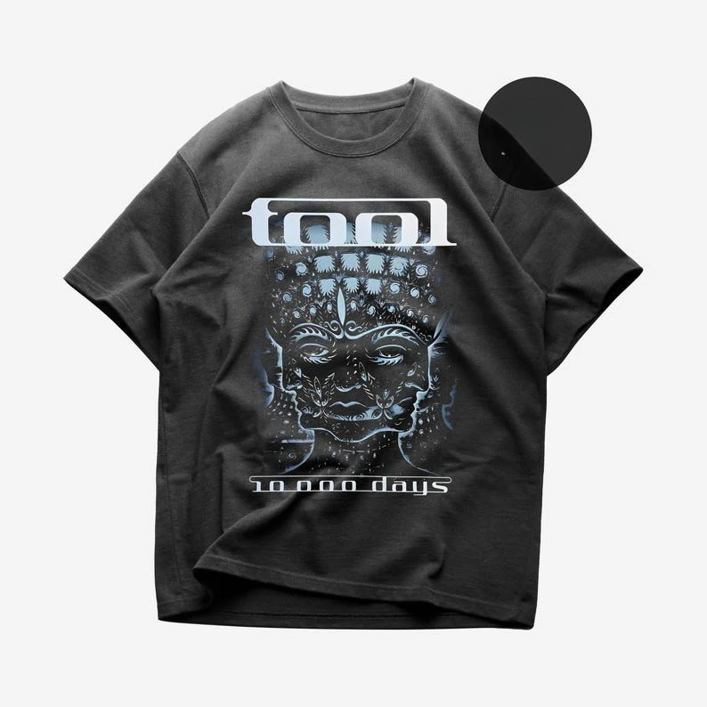 TOOL T-Shirt Metal Music Shirt 10000 Days Album Shirt Fear Inoculum Lateralus Album Merch Unisex Rocker Clothing