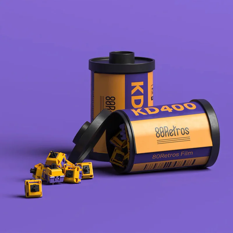 

Механическая игровая клавиатура 80Retros x HMX KD400 с линейными переключателями, высокочастотным чистым звуком, 40г, 45г, 50г, 57г, HMX MI N3, модифицированная, PA12