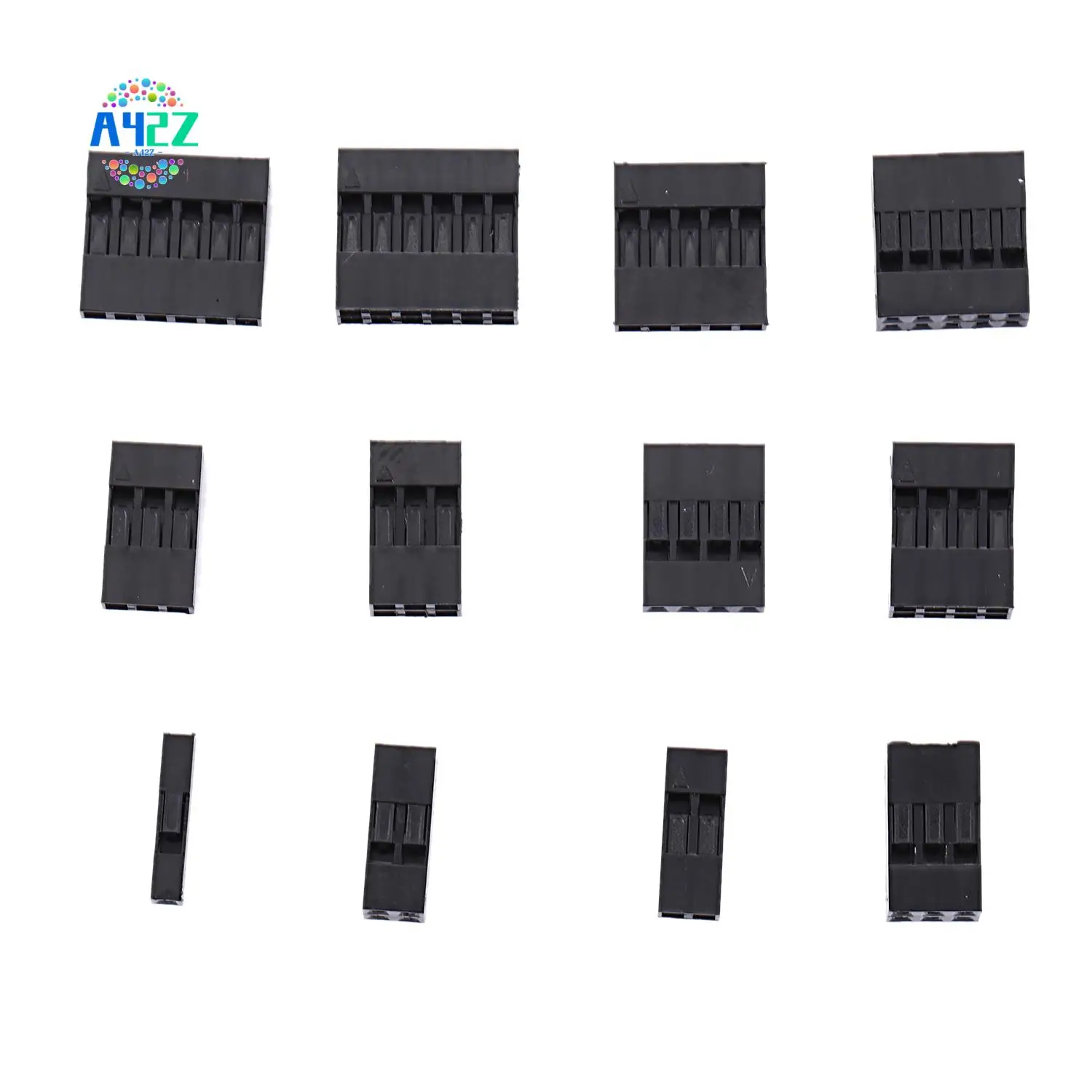A42Z-620Pcs Connector 2.54Mm, Cable Jumper Wire Pin Header Housing Kit, Male Crimp Pins+Female Pin Terminal Connec