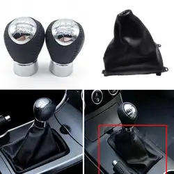 For MAZDA 6 2002 2003 2004 2005 2006 2007 5/6 Speed Gear Lever Shift Knob With Leather Boot Case Car Parts Auto Accessories