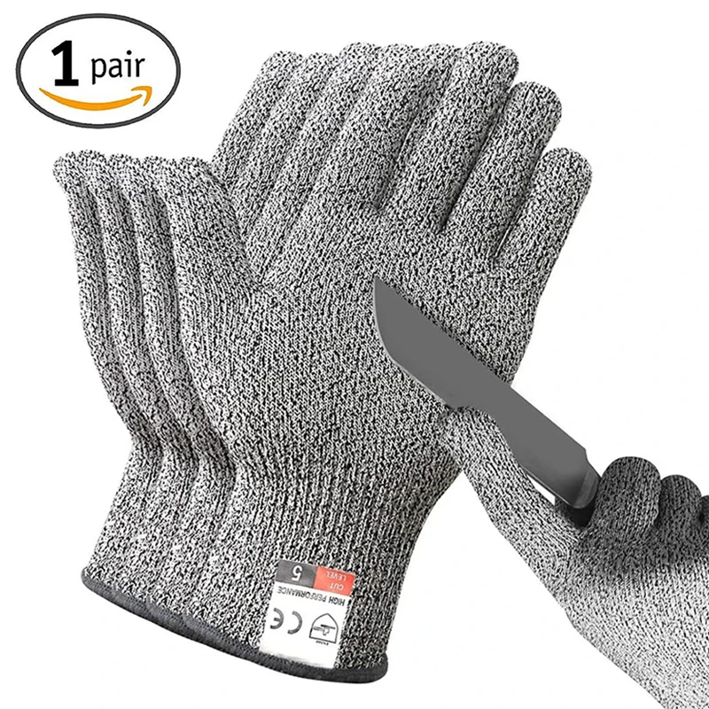 Level 5 Working Safety Glove Anti Cut Gloves High-strength Industry Kitchen Gardening Anti-Scratch Anti-cut Glass Cutting Glove