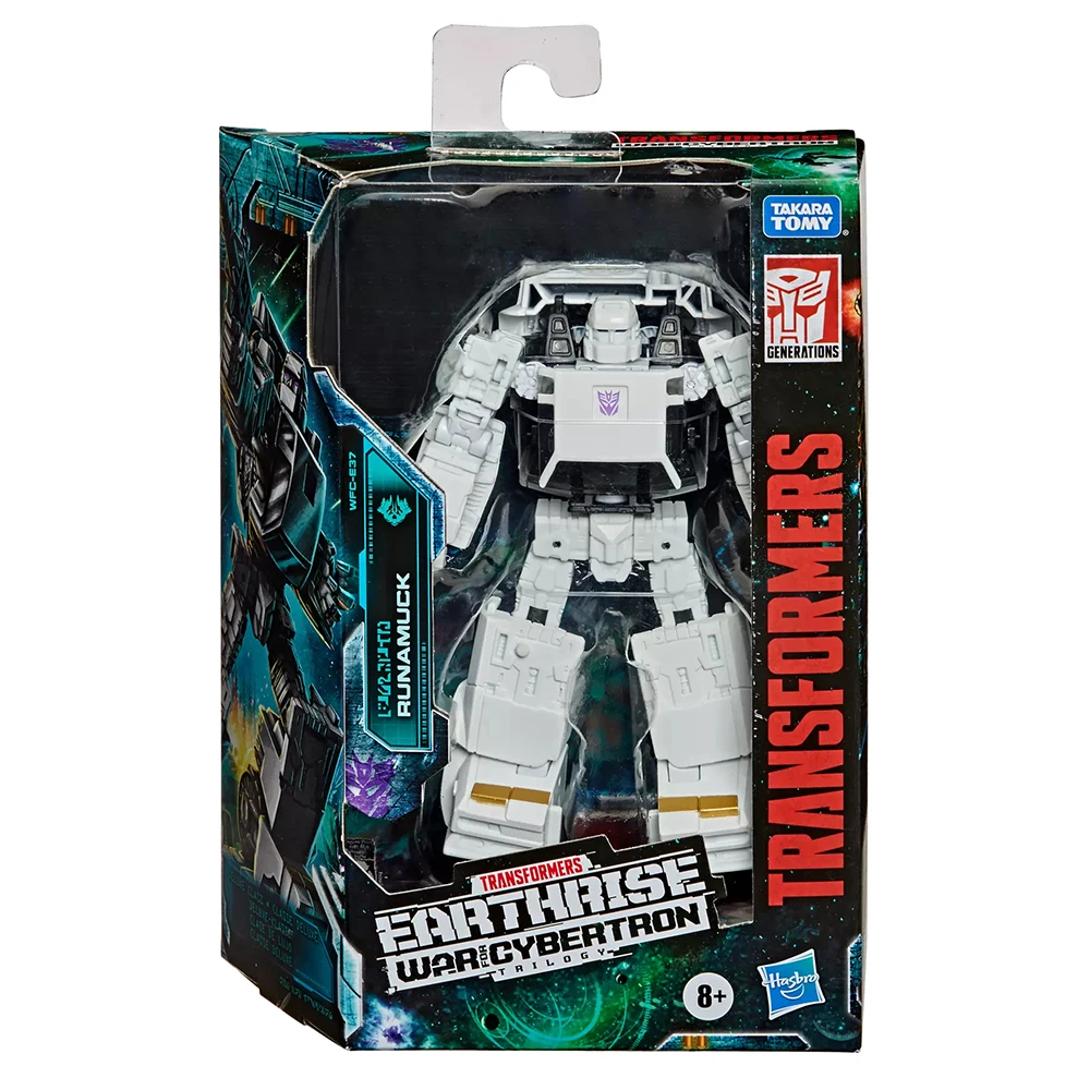 [Auf Lager] Hasbro Transformers War for Cybertron Earthrise WFC-E37 Runamuck 14 cm Deluxe Class Action Robot Modell Figur Spielzeug