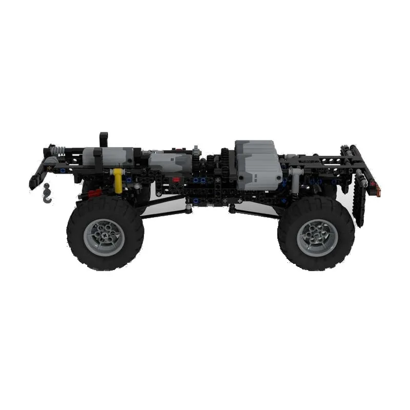 Classique MOC-32180 Bâtiment nuits 4x4 Tout-Terrain Camion Électrique Télécommande Assemblage Accessoire Modèle Adulte et Enfants Jouet Cadeau