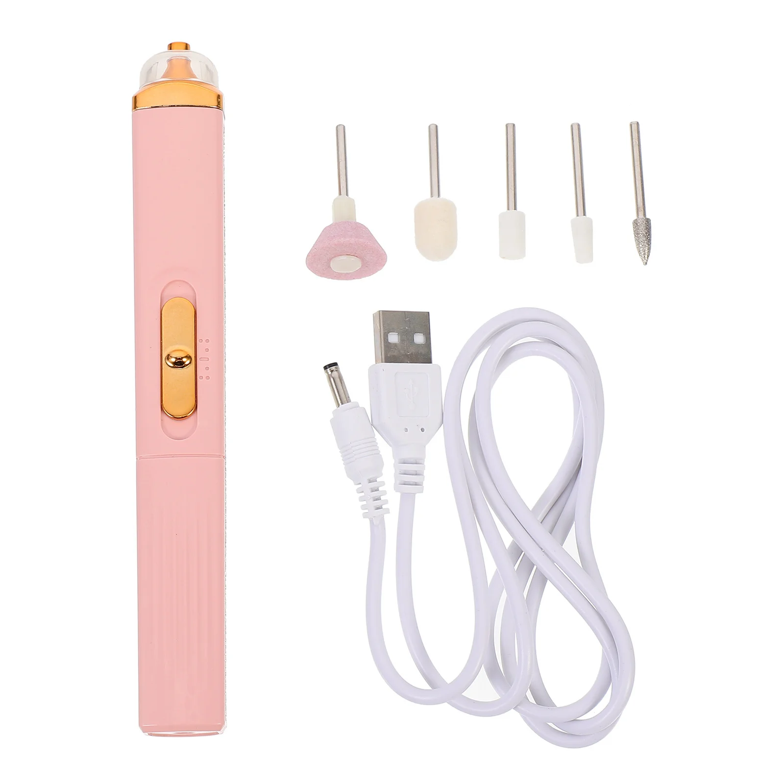 Nagelbohrer-Set, tragbares elektrisches Nagelfeilen-Maniküre-Set, professionelles Multifunktionswerkzeug für den Heim- und Salongebrauch