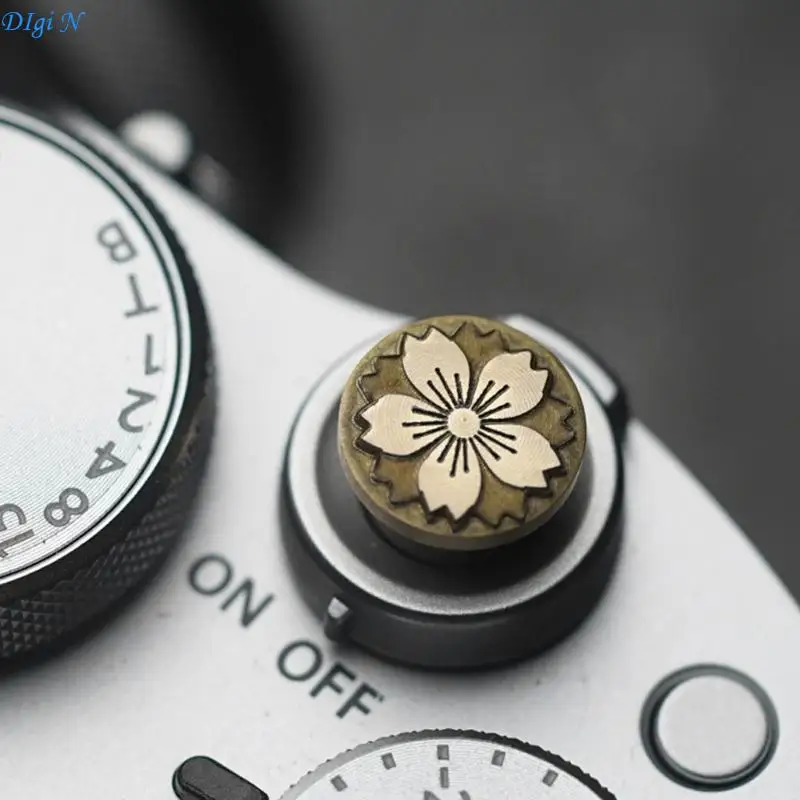 Pulsante otturatore ottone per ottimo Duty Grip Texture per XT30 A7C2 Camera R2LB