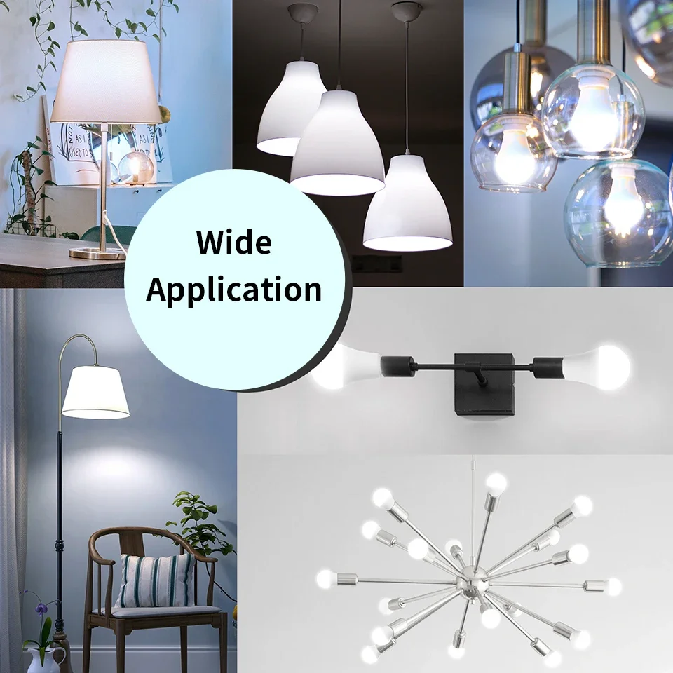 10pcs E27 B22 LED bulb AC 220V SMD2835 3W 6W 9W 12W 15W 18W 20WLED lamp Saving Cold Warm White for Indoor Light for Cob led Imou