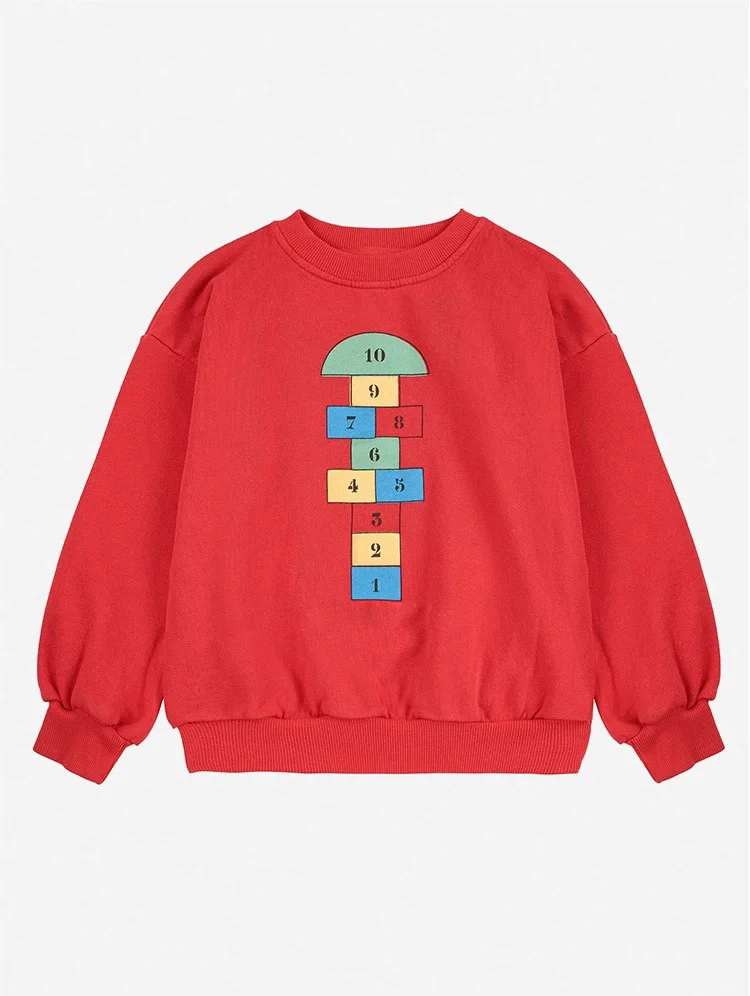 2025 Autumn Kids Sweatshirts Brand Boys Girls Cute Cartoon Print Sweaters Sweatshirts Baby Toddler Cotton Pullover