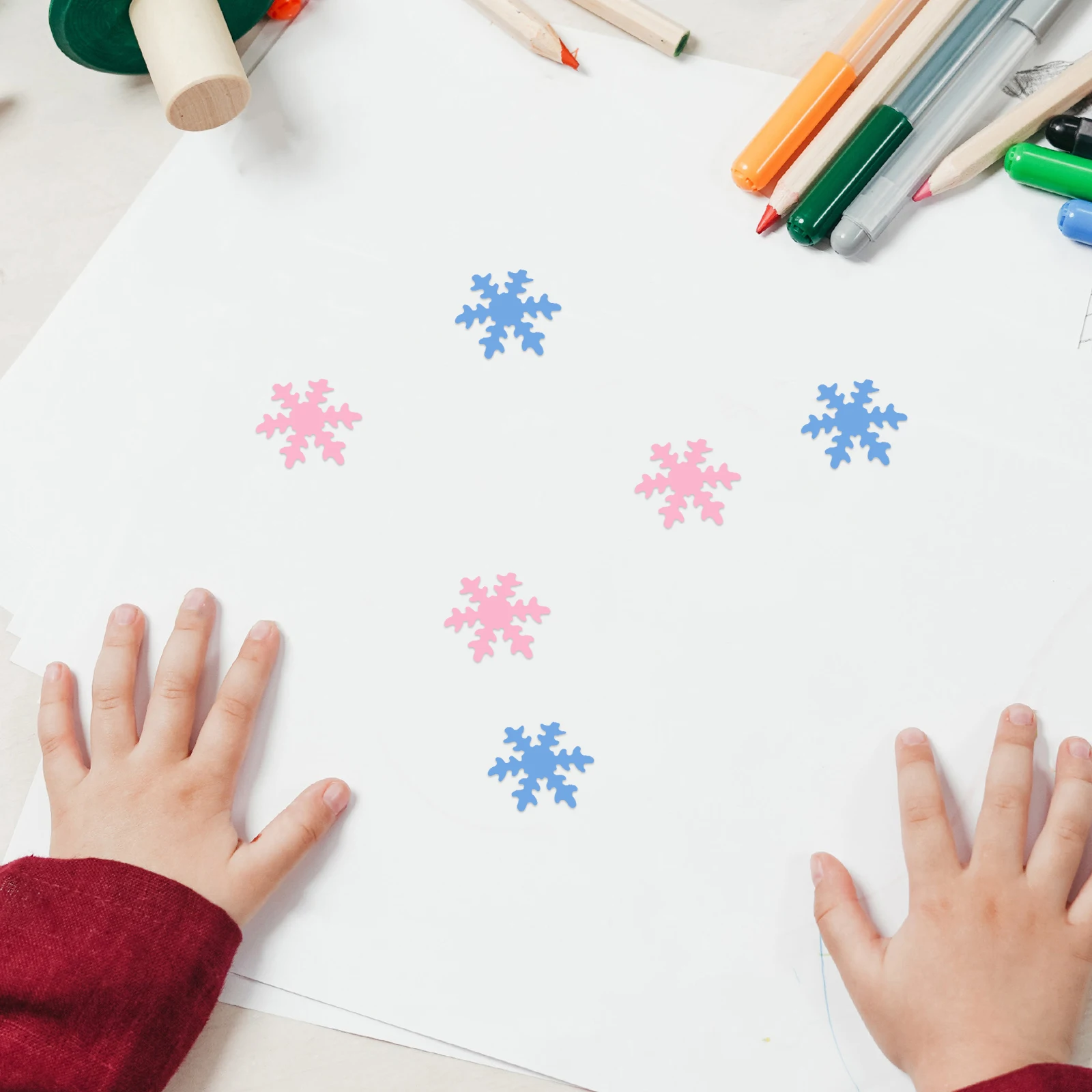 

Embossing Device Punch for Paper Crafts Puncher Toy Scrapbooking Snowflake Alloy Punches Kids Shape Child