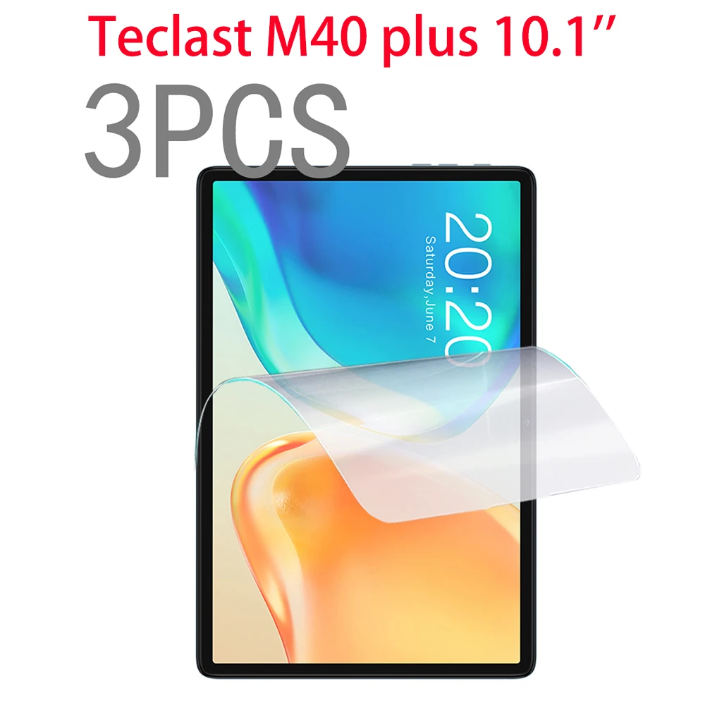 

3PCS for Teclast M40 plus soft PET Screen Protector for Teclast M40 plus 10.1 inches tablet protective film
