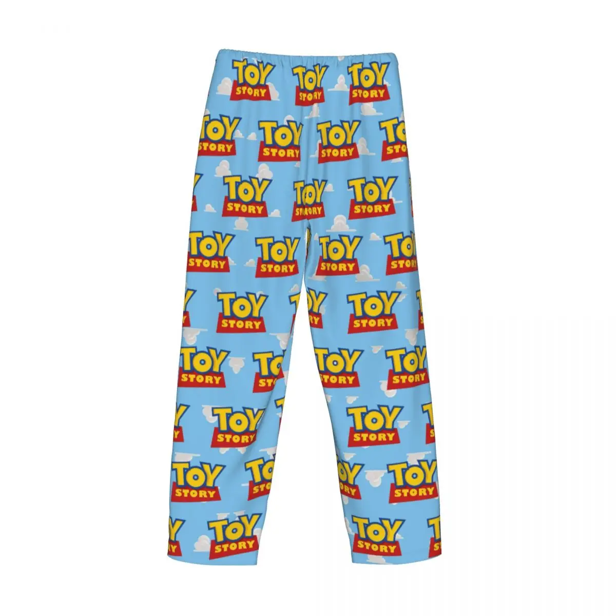 Pantalones de pijama con logotipo de Toy Story para hombre con estampado personalizado, animación, nueva ropa de dormir, pantalones de salón para dormir con bolsillos