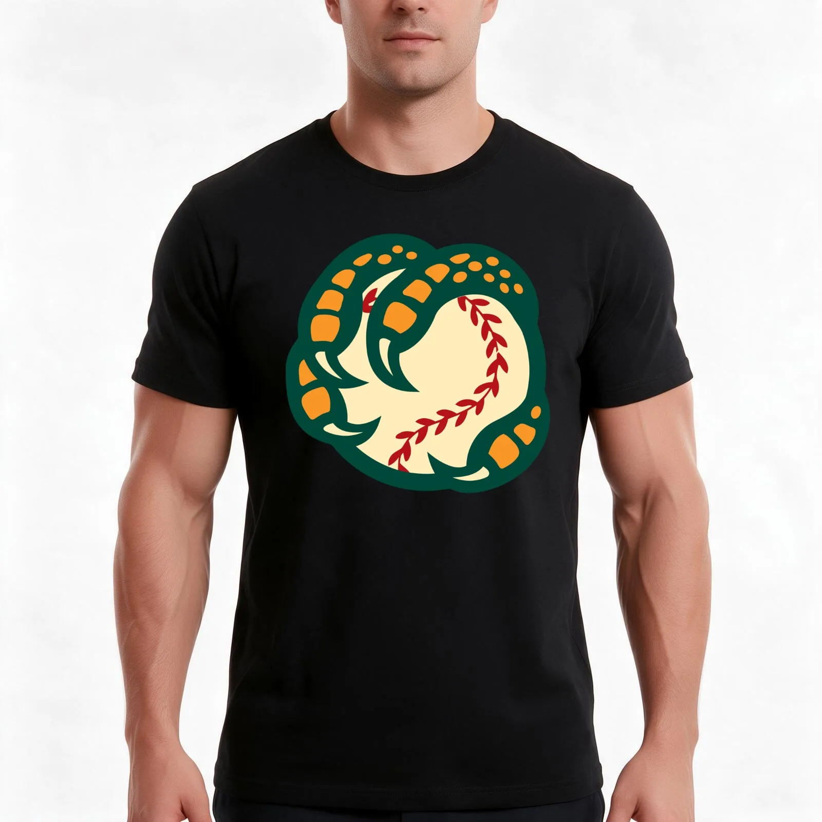 Boise Hawks T-Shirt, Summer Casual Cotton Tee, Oversized Streetwear Tops, Vintage Graphic Print, Loose Fit Short Sleeve