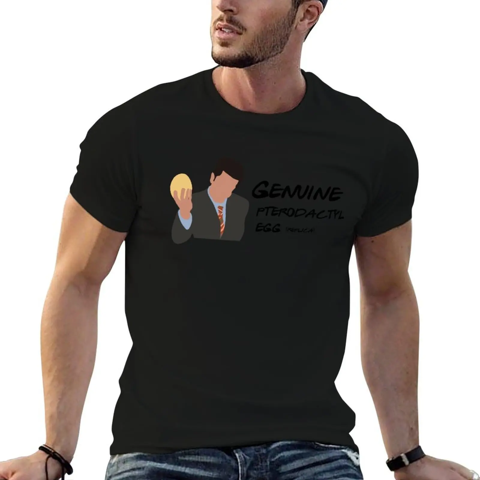 

Genuine pterodactyl egg replica T-Shirt man t shirts graphic essential t shirt t shirts for man slim fit T-shirt