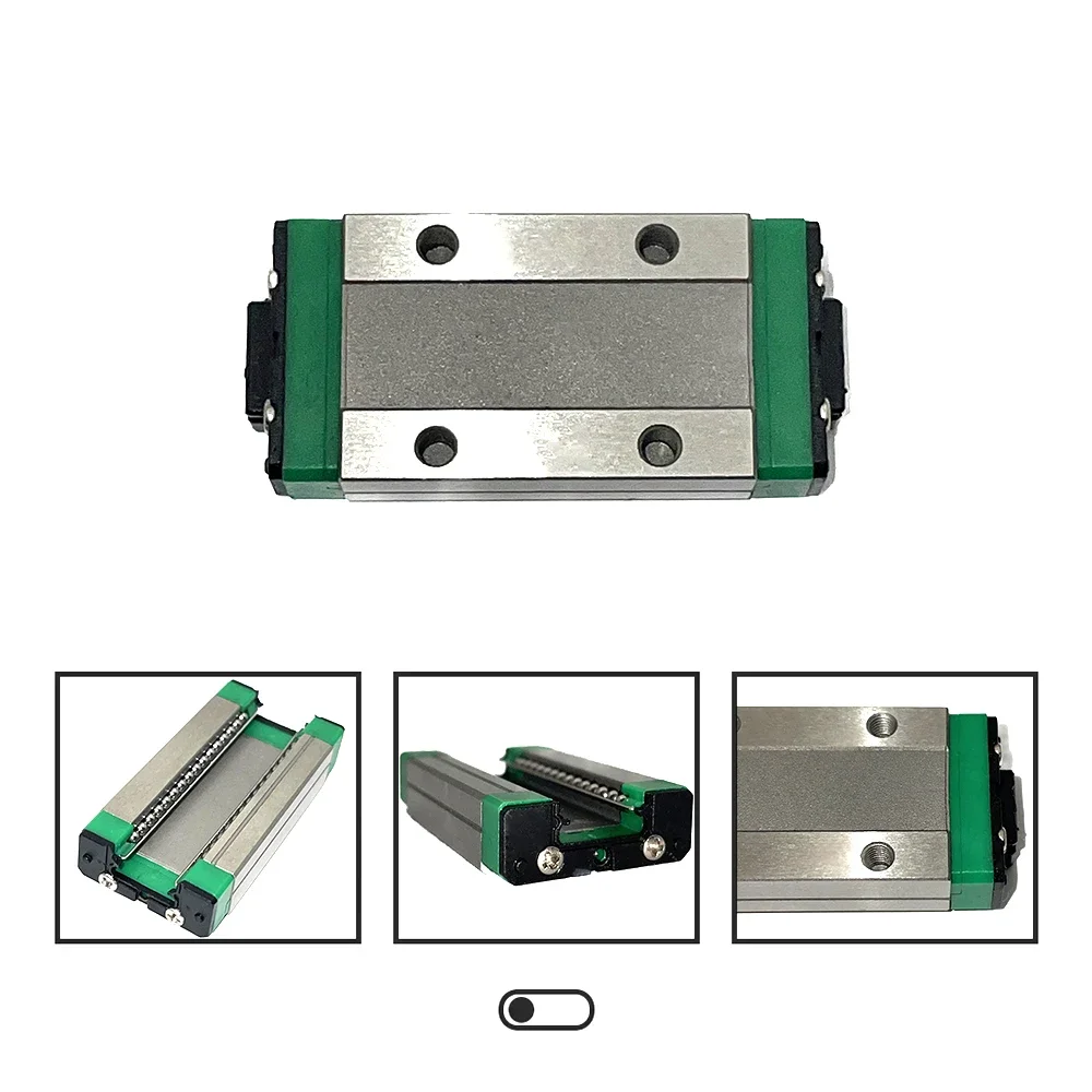 1/2/4PCS MGN7C MGN7H MGN9C MGN9H MGN12C MGN12H  MGN15C MGN15H Carriage Blocks for MGNR7/9/12/15 Linear Guide 3D Printer CNC Part