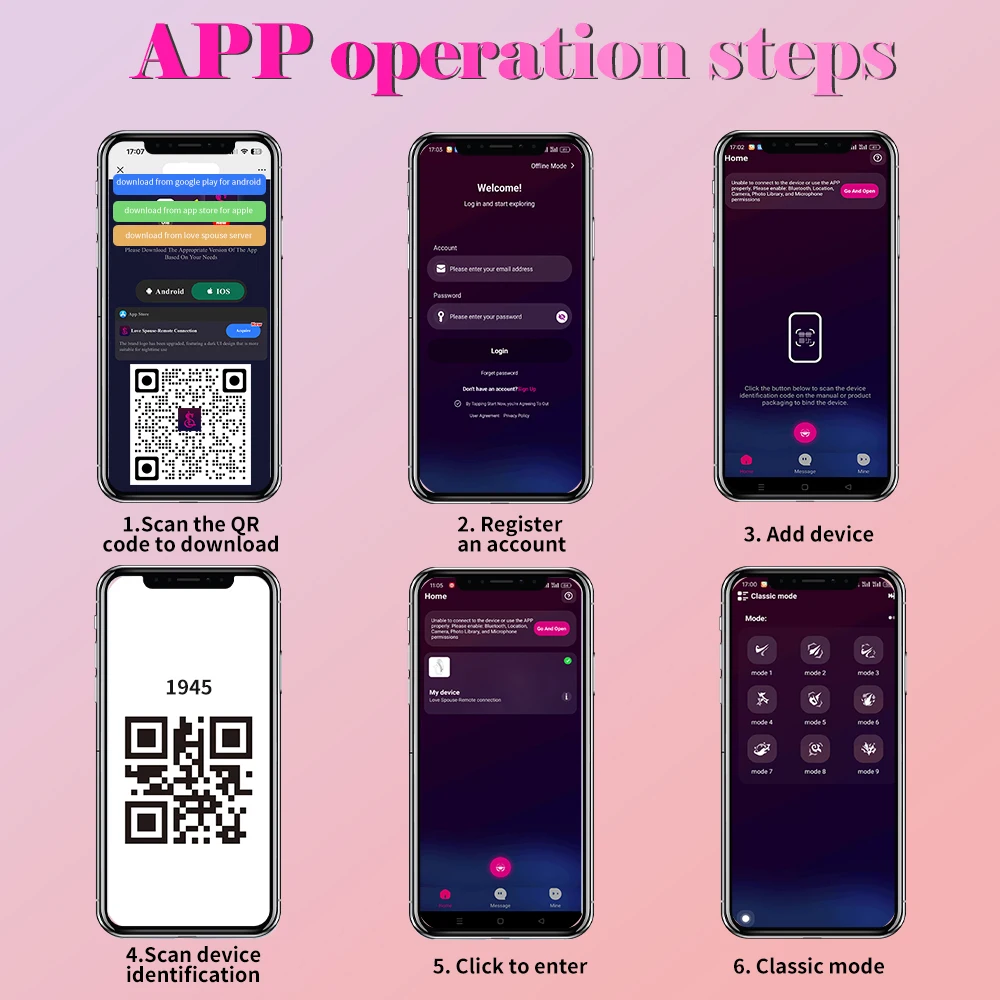 الاهتزاز اللاسلكي الحب البيض هزاز المهبل G بقعة تهتز محفز يمكن ارتداؤها بلوتوث APP التحكم الجنس لعب للنساء الكبار #6