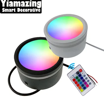 마카롱 얇은 RGB 스마트 메모리 LED 다운라이트, 표면 장착, 페스툰 무드 파티 천장 램프, 스포트라이트, 220V, 6W, 9W, 12W, 15W, 18W 