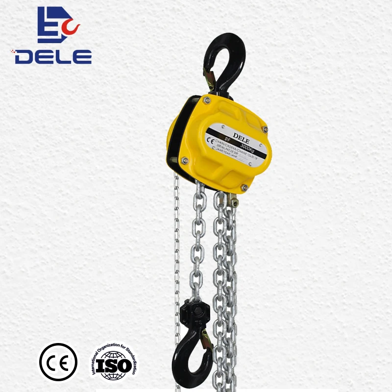 

New Heavy 20 Ton Steel Hand Chain Hoist for Retail and Machinery Use with 1 Year Warranty