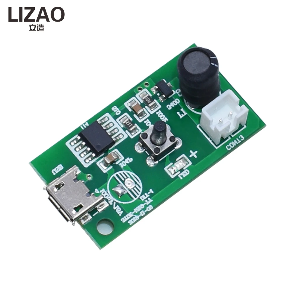 1/5/10PCS USB Mini Humidifier DIY Kit, 5V Mist Maker Driver Board with Atomization Film for DIY Fogger Projects