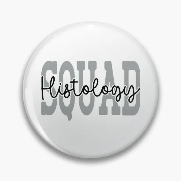 Histology Squad  Soft Button Pin Creative Gift Cute Decor Badge Women Funny Collar Lover Metal Fashion Jewelry Cartoon Hat