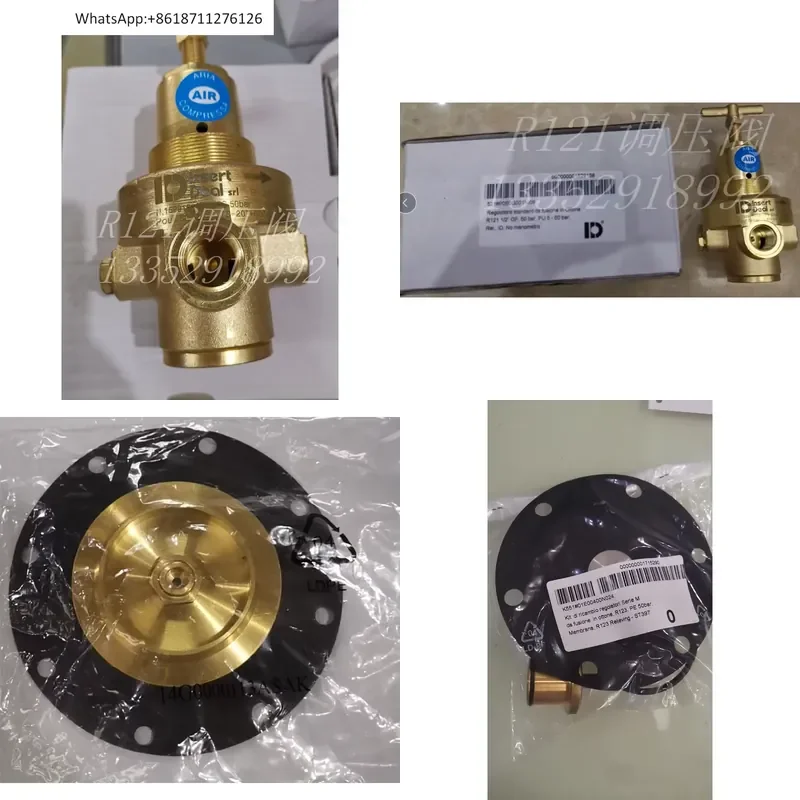 1pcs Italy ID INSERT DEAL high pressure regulator R121 R123 diaphragm and assembly