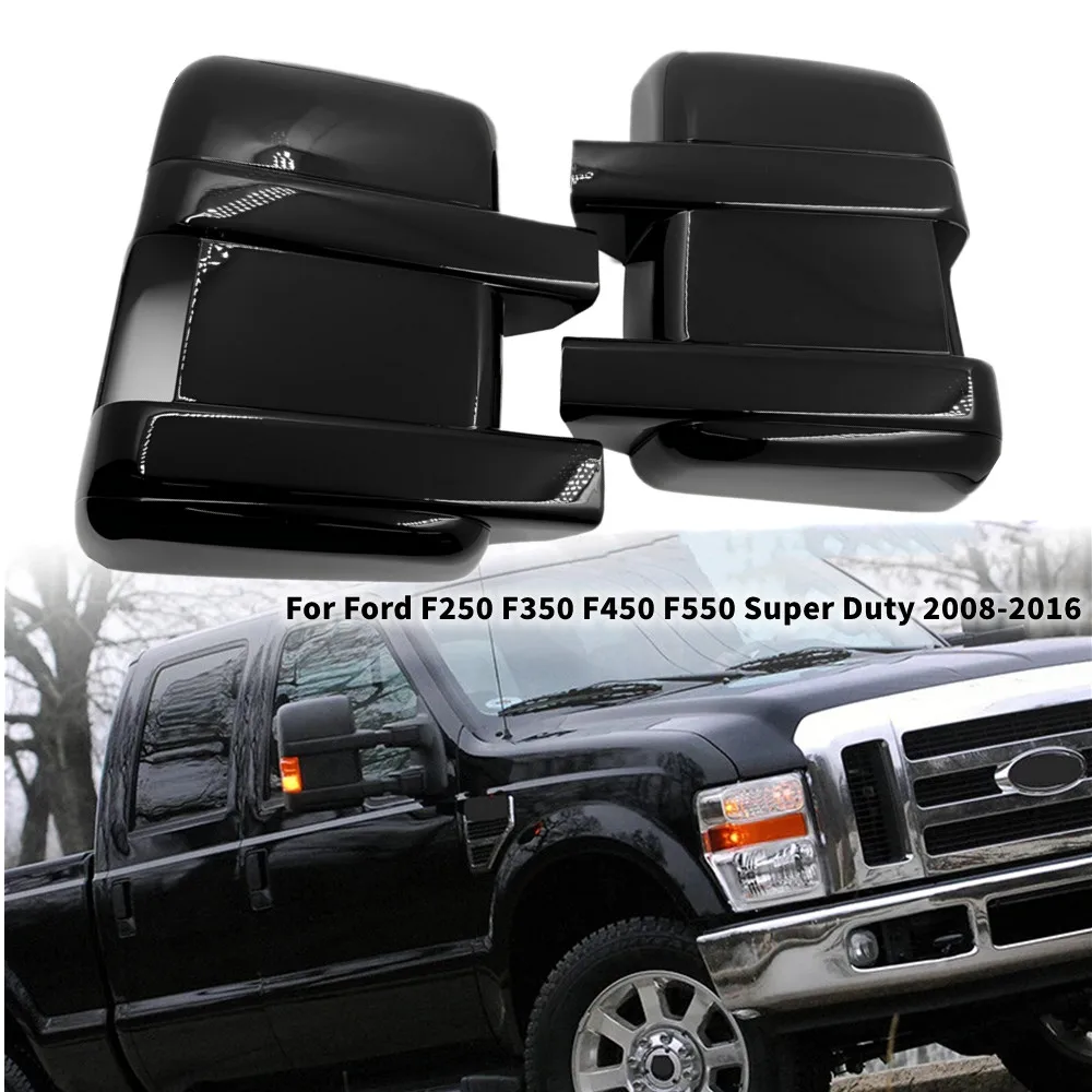 

Для Ford F250 F350 F450 F550 Super Duty 2008-2016 ABS крышка бокового зеркала заднего вида крышка крыла внешняя отделка двери клейкая наклейка