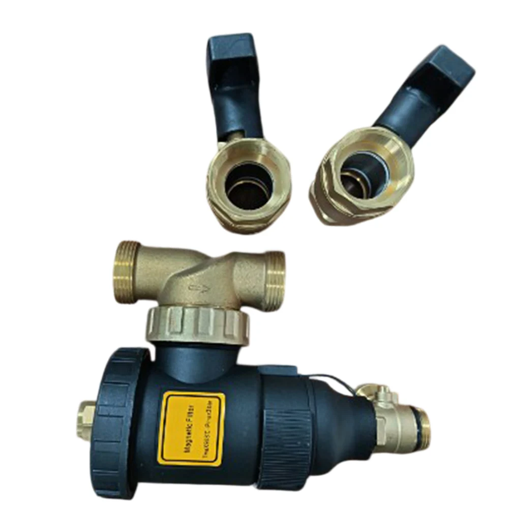 Magnetic Heating System Filter for Wall Mounted Boilers and Underfloor Installations DN32 Removes Ferrous Contaminants
