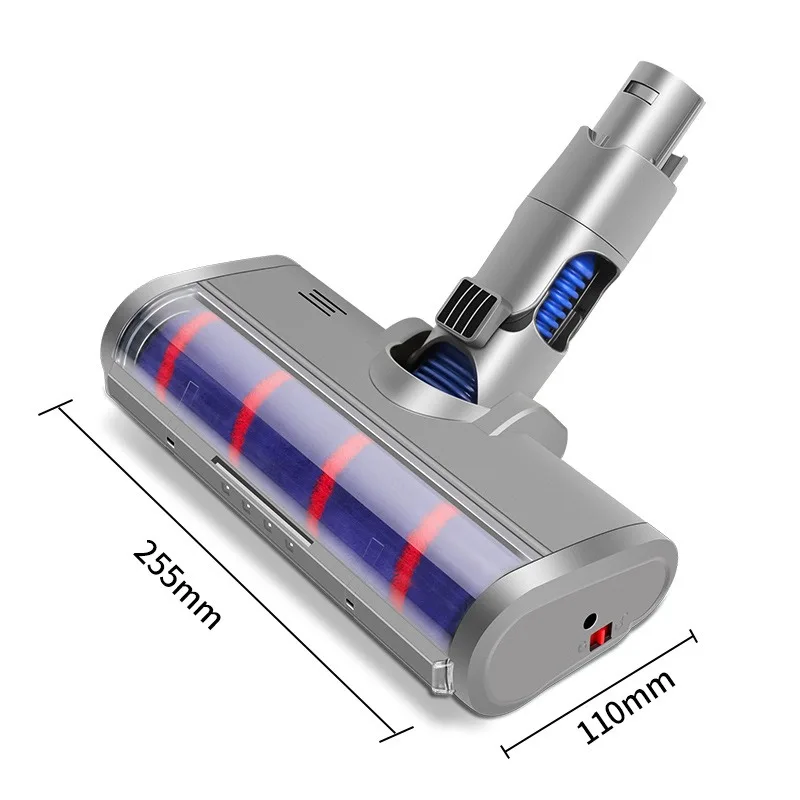 Suitable for Dyson V6 DC58/59/62 Vacuum Cleaner Accessories, Electric Floor Brush Head, Soft Wool Roller Brush Head