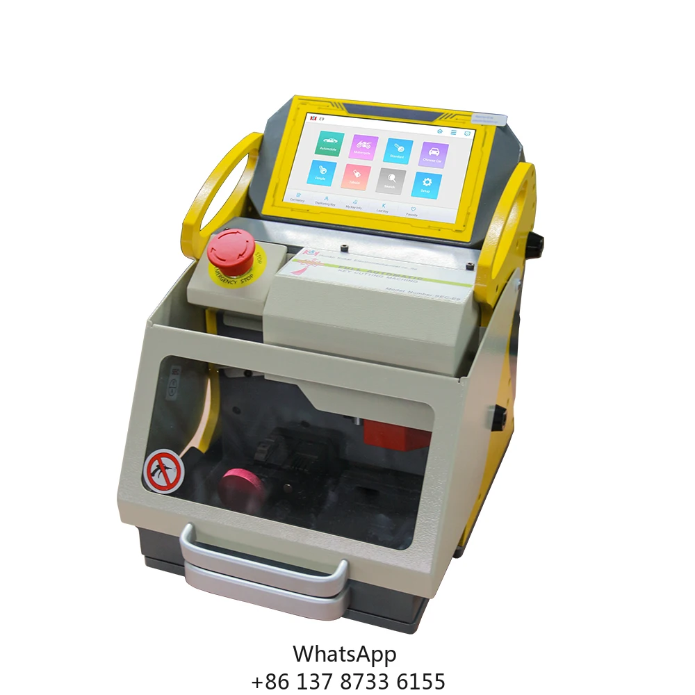 Hot Sale SEC-E9 Automatic High Speed Portable Smart Car Key Cutting Machine With Touch Screen