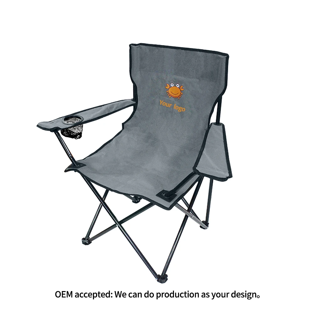 

HODTOWN Outdoor Folding Chair Metal Camping Fishing Chair Portable Hiking Picnic Folding Moon Sketching Stool Beach Travel Stool