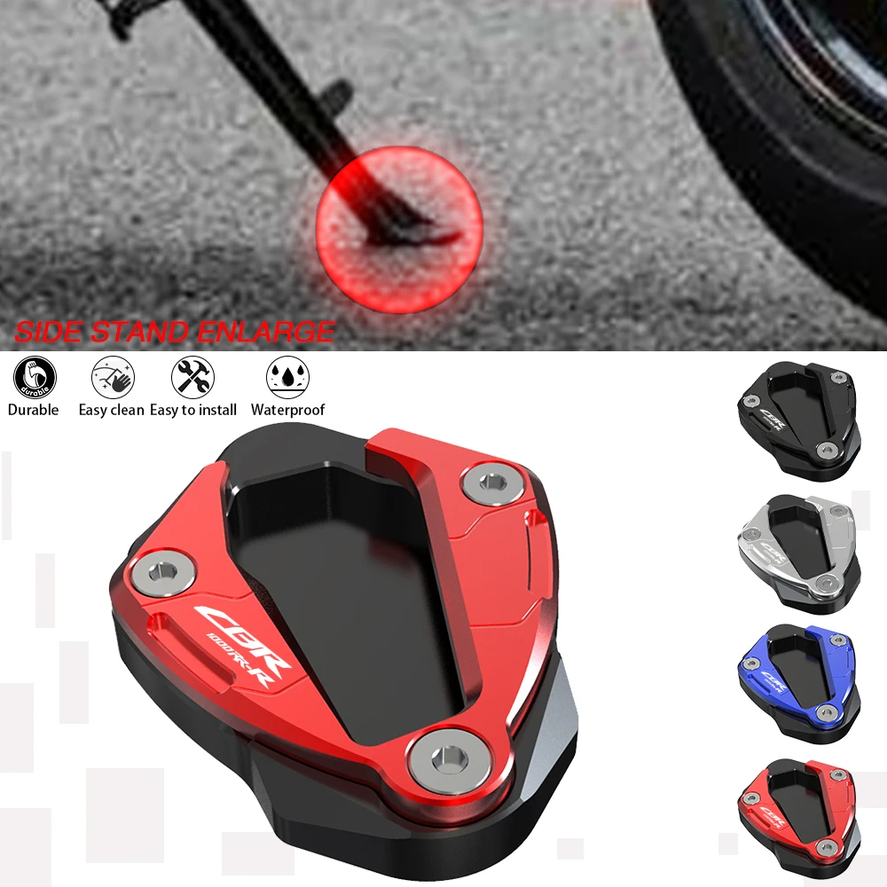 

For Honda CBR1000RRR SP CBR 1000 CBR1000 RR-R Fireblade 2020-2025 2024 2023 2022 Side Stand Enlarger Kickstand Enlarge Plate Pad