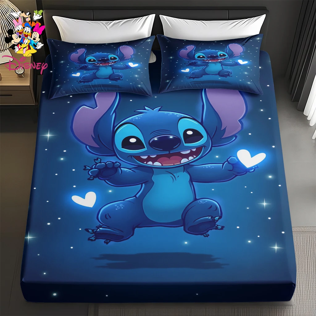 2/3 قطعة مجموعة أوراق ديزني ستيتش المجهزة ضوء النجوم القلب الكرتون الطباعة الرقمية غرفة نوم احتفالية وديكور عنبر مريح