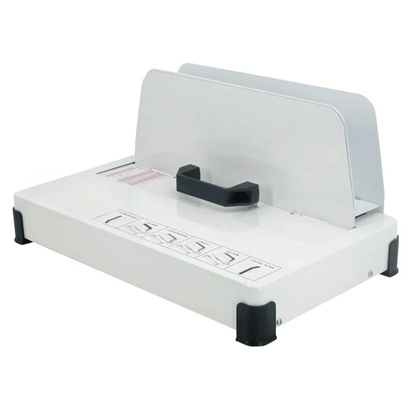 

A4 book cover automatic glue binding machine is suitable for invite tenders and financial vouchers glue binding