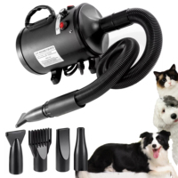 2800W Pet Grooming Dryer Adjustable Speed Temperature Control Dog Blow Dryer Quick drying high power Pet Cat Dog Bath Hair Dryer