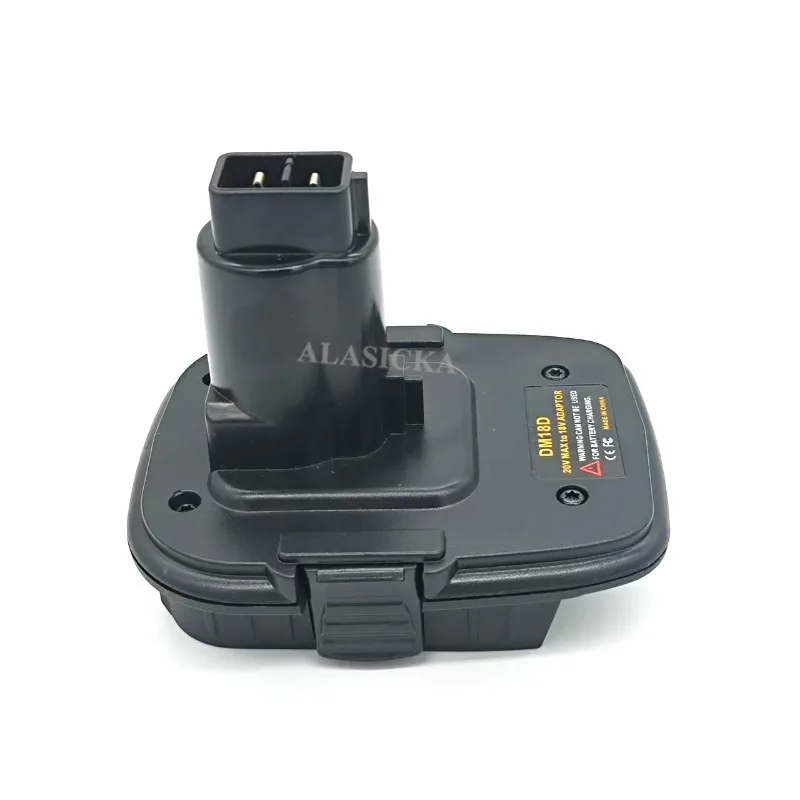 

For Dewalt/Milwaukee 18V/20V Batteries Compatible with For Dewalt 14.4V-18V Ni-Cd Ni-MH Battery DM18D Battery Adapter Converter