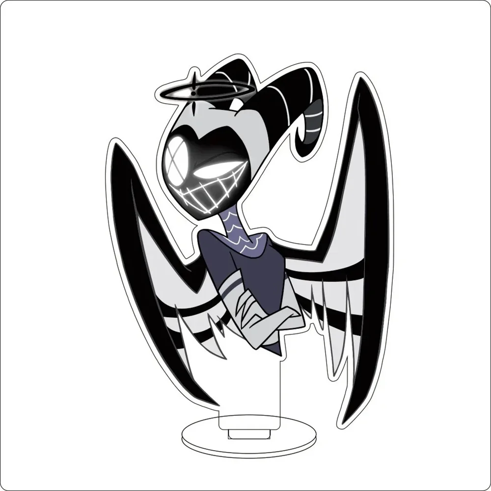 15 سنتيمتر أنيمي تأثيري الاكريليك حامل الحلي Alastor السير Pentious آدم طرد الأرواح الشكل حامل هدايا عيد الميلاد